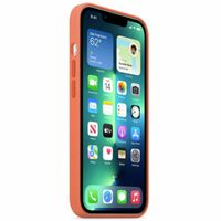 Apple Cover Posteriore in Silicone con MagSafe Apple iPhone 13 Pro Max - Nectarine