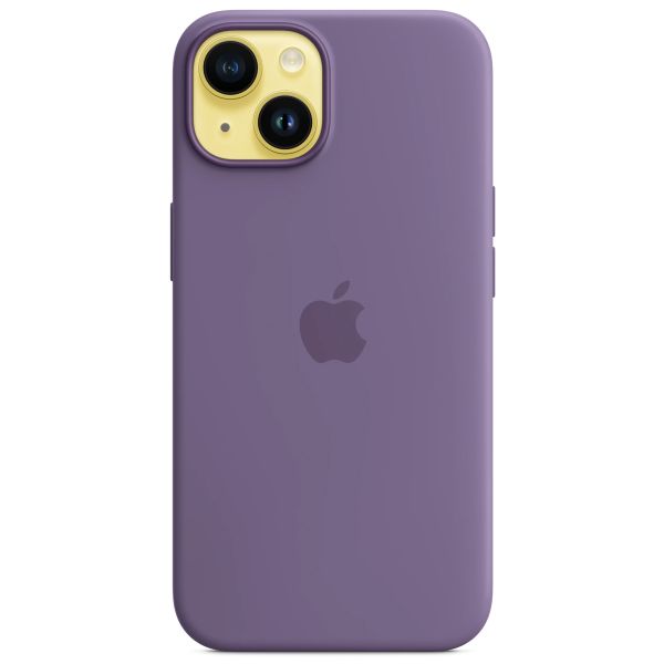 Apple Cover Posteriore in Silicone con MagSafe Apple iPhone 14 - Iris Purple