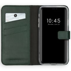 Selencia Cover a libro in vera pelle Apple iPhone 11 - Verde