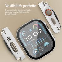 imoshion Cover rigida integrale Apple Watch Ultra / Ultra 2 / Ultra 3 - 49 mm - Bianco