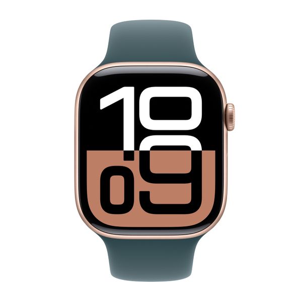 Apple Cinturino Solo Loop Apple Watch | 38/40/41/42 mm - Taglia 6 - Lake Green