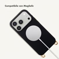 Selencia Cover posteriore Rivièra con MagSafe con ganci rimovibili Apple iPhone 17 Pro Max - Velvet Black