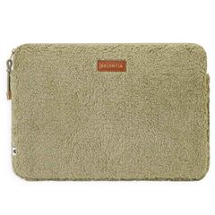 Selencia Cover Teddy per laptop 13-14 pollici - Laptopsleeve - Sage Green