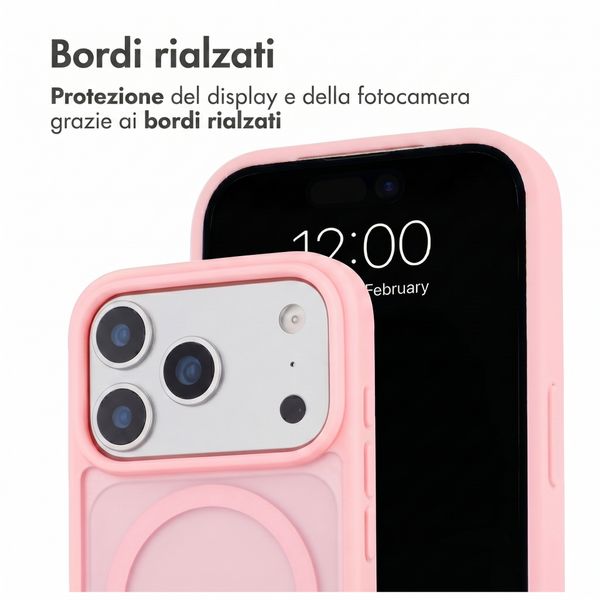 imoshion Cover posteriore Color Guard con MagSafe Apple iPhone 18 Pro Max / 17 Pro Max - Rosa chiaro