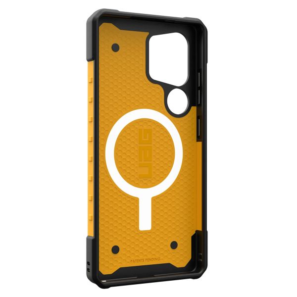 UAG Cover Posteriore Pathfinder con MagSafe Samsung Galaxy S25 Ultra - Heritage Yellow