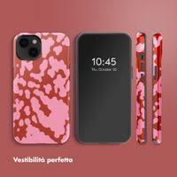 Selencia Cover posteriore Vivid con MagSafe Apple iPhone 14 - Moo’d Blush Pink