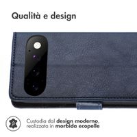 imoshion Cover a libro di Lusso Google Pixel 11 - Blu scuro