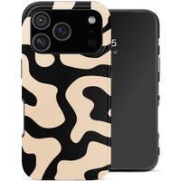 Selencia Cover Posteriore Vivid Apple iPhone 18 Pro - Art Wave Black