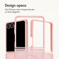 imoshion Cover posteriore Color Guard con MagSafe Samsung Galaxy Z Flip 8 - Rosa chiaro