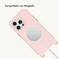 Selencia Cover posteriore Rivièra con MagSafe con ganci rimovibili Apple iPhone 14 Pro - Sorbet Pink