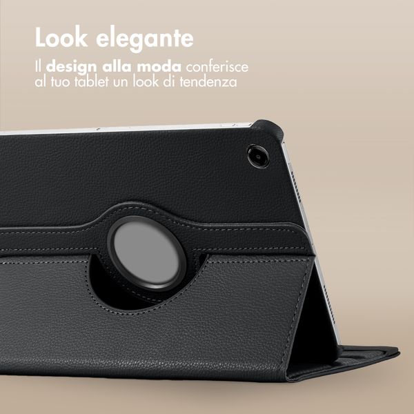 imoshion Cover Girevole a 360° Samsung Galaxy Tab A11 Plus - Nero