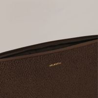 Selencia Cover laptop teddy 13-14 pollici - Choco Brown