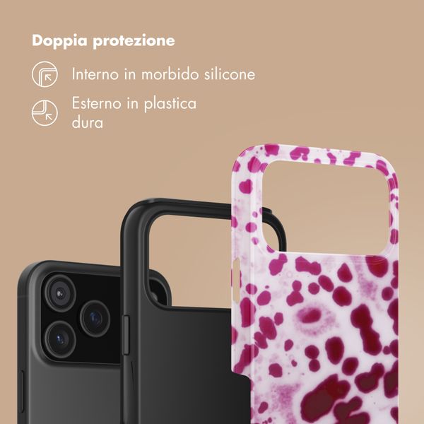 Selencia Cover Posteriore Vivid Apple iPhone 17 Pro - Cosmic Orchid