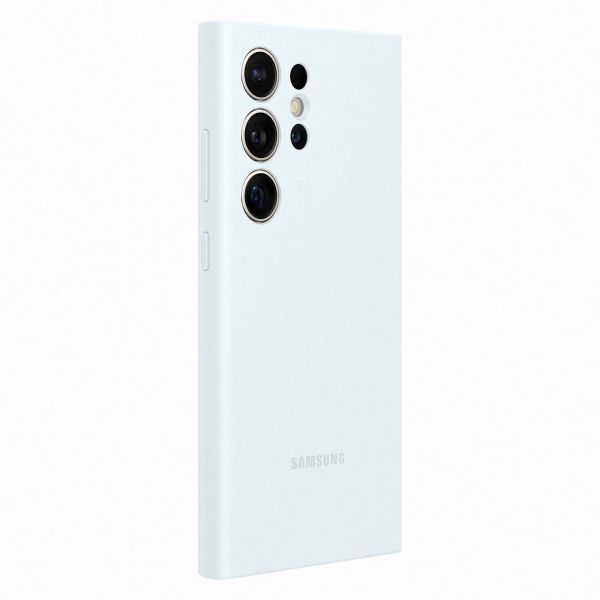 Samsung Cover originale in silicone Samsung Galaxy S24 Ultra - White