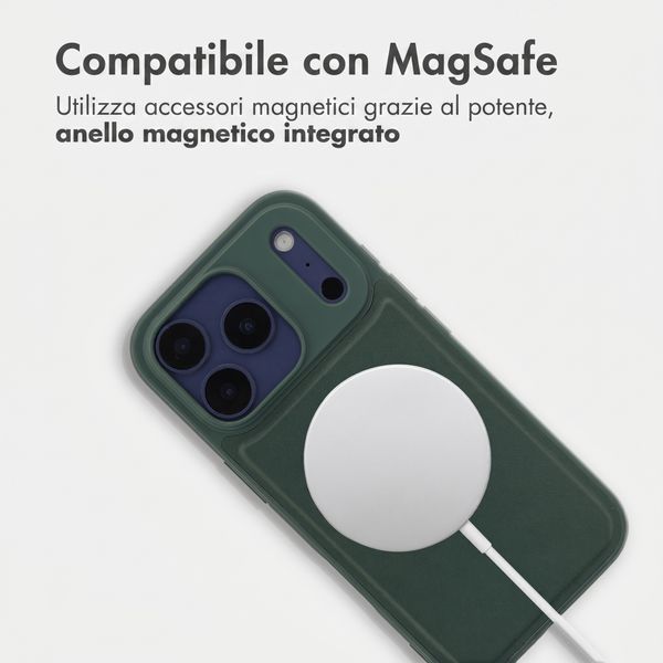 Accezz Backcover Edge con MagSafe Apple iPhone 17 Pro - Verde