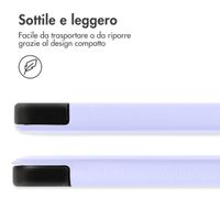 imoshion Cover a libro Trifold Samsung Galaxy Tab A9 Plus - Lilla
