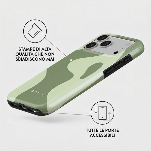 Burga Cover Posteriore Resistente con MagSafe Apple iPhone 17 Pro Max - No Rush