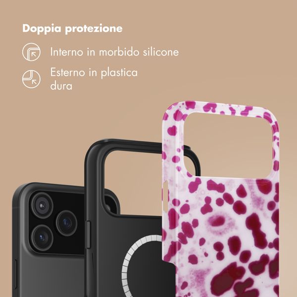 Selencia Cover posteriore Vivid con MagSafe Apple iPhone 17 Pro Max - Cosmic Orchid