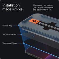 Spigen Vetro temperato privacy GLAStR EZ Fit + Applicatore - confezione da 2 Apple iPhone 13 Pro Max