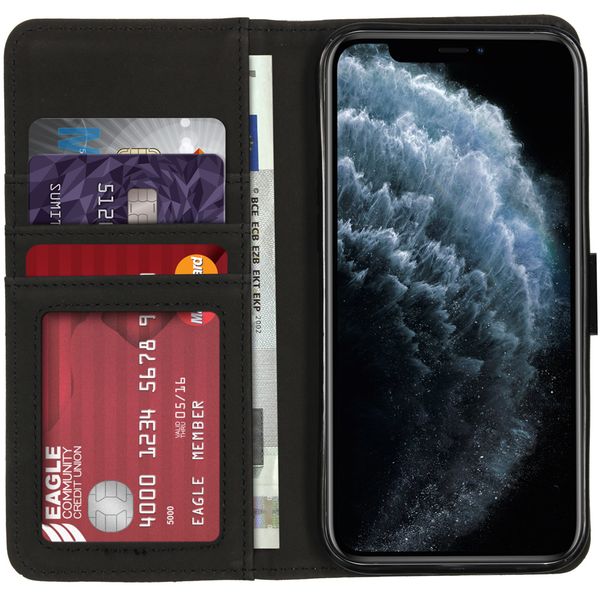 imoshion Cover a libro di Lusso Apple iPhone 12 (Pro) - Marrone