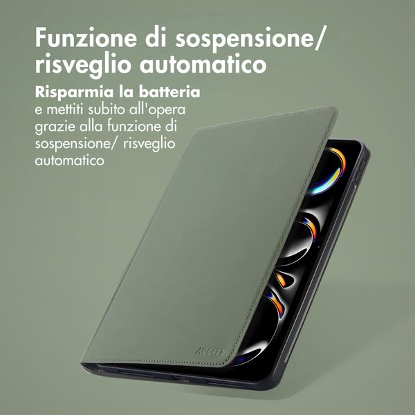 Accezz Cover Tablet Classica Apple iPad Pro 11 (2025) M5 / (2024) M4 - Verde