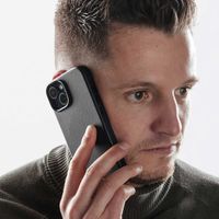 Accezz Cover in Pelle con MagSafe Apple iPhone 15 Pro Max - Onyx Black