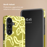 Selencia Cover posteriore Vivid con MagSafe Samsung Galaxy S26 - Chalky Bloom