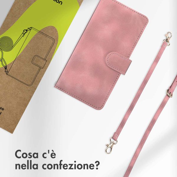 imoshion Cover a libro con Cordino Samsung Galaxy A17 (5G) / (4G) - Rosa
