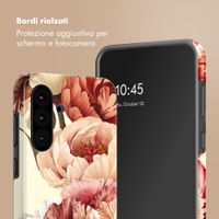 Selencia Cover Posteriore Vivid Samsung Galaxy A36 / A56 - Vintage Peony