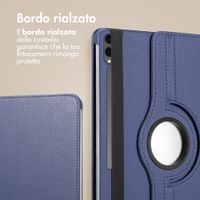 imoshion Cover Girevole a 360° Samsung Galaxy Tab S11 Ultra - Blu scuro