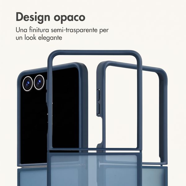 imoshion Cover posteriore Color Guard Samsung Galaxy Z Flip 8 - Blu scuro