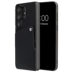 Selencia Cover posteriore Riva con portacarte Samsung Galaxy S26 Ultra - Nero