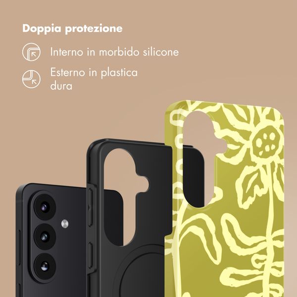 Selencia Cover Posteriore Vivid Samsung Galaxy S26 - Chalky Bloom