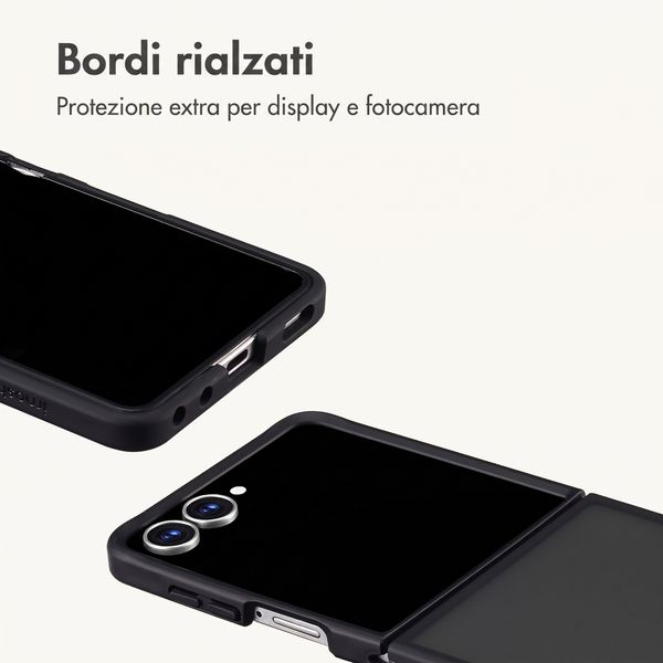 imoshion Cover posteriore Color Guard Samsung Galaxy Z Flip 8 - Nero