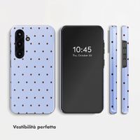 Selencia Cover posteriore Vivid con MagSafe Samsung Galaxy S25 - Happy Dots Digital Sky