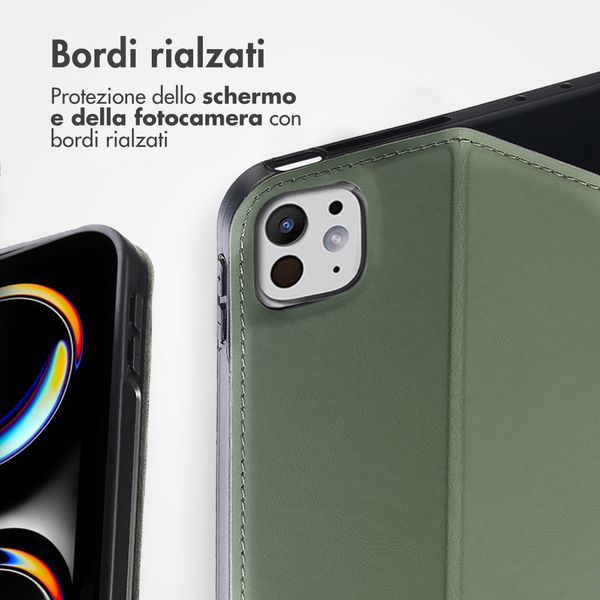 Accezz Cover Tablet Classica Apple iPad Pro 13 (2025) M5 / (2024) M4 - Verde