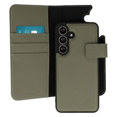 imoshion Cover a libro di lusso 2-in-1 rimovibile Samsung Galaxy S25 FE - Verde