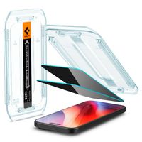 Spigen Vetro temperato privacy GLAStR EZ Fit + Applicatore - confezione da 2 Apple iPhone 16 Pro Max / 17 Pro Max
