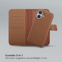 Selencia Libreria rimovibile Olyn con MagSafe Apple iPhone 17 - Marrone