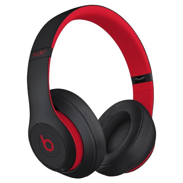 Beats Cuffie over-ear wireless Studio3 - Cancellazione attiva del rumore (ANC) - Defiant Black / Red