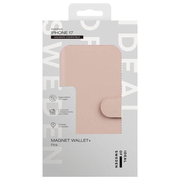 iDeal of Sweden Portafoglio Magnetico Plus Apple iPhone 17 - Pink