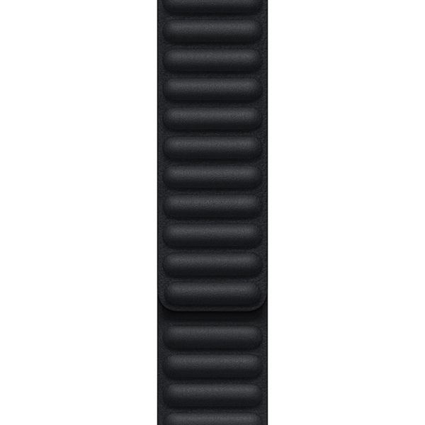Apple Cinturino Leather Link Apple Watch | 44/45/46/49 mm - Taglia S/M - Midnight