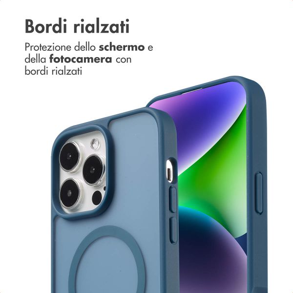imoshion Cover posteriore Color Guard con MagSafe Apple iPhone 14 Pro Max - Blu scuro