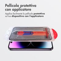 Accezz Vetro temperato privacy + Applicatore Apple iPhone 17e / 16e / 14 / 13 / 13 Pro