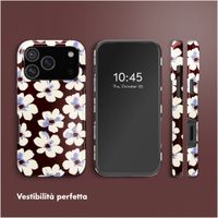 Selencia Cover posteriore Vivid con MagSafe Apple iPhone 18 Pro Max / 17 Pro Max - Choco Flower Pop