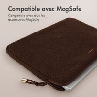 Selencia Cover laptop teddy 13-14 pollici - Choco Brown