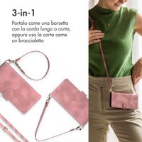 imoshion Cover a libro con Cordino Apple iPhone 11 - Rosa