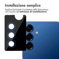 imoshion 2 Pack protezione lente fotocamera Samsung Galaxy S25 Plus - Navy