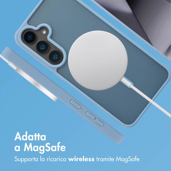 imoshion Cover posteriore Color Guard con MagSafe Samsung Galaxy S24 Plus - Azzurro