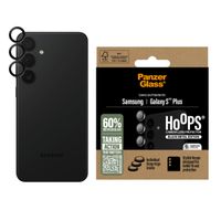 PanzerGlass Pellicole protettive fotocamera Hoops Optic Rings Samsung Galaxy S25 Plus - Nero